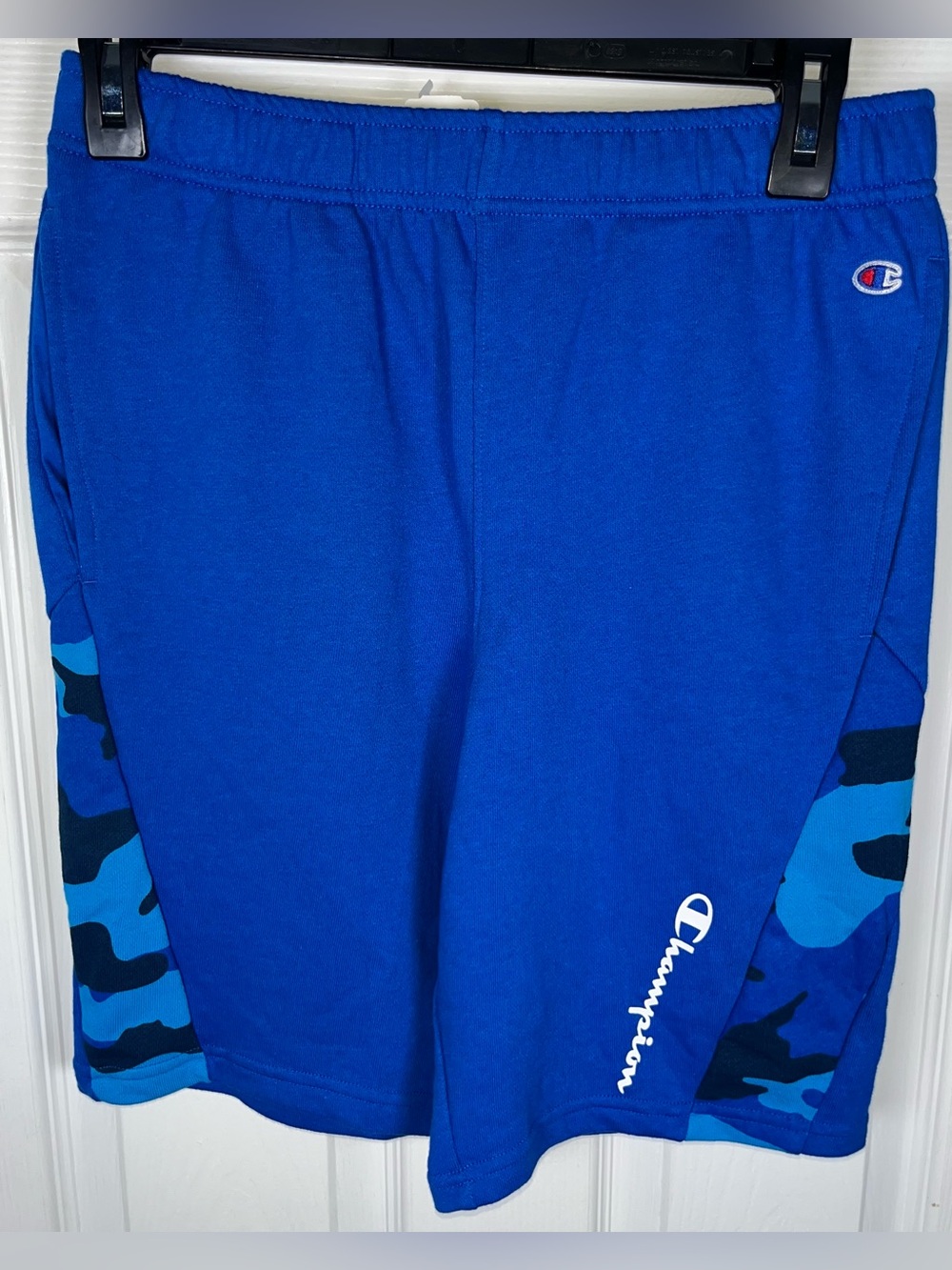 NWT Champion Shorts Boys Large (14-16) Cotton Blend Camouflage New